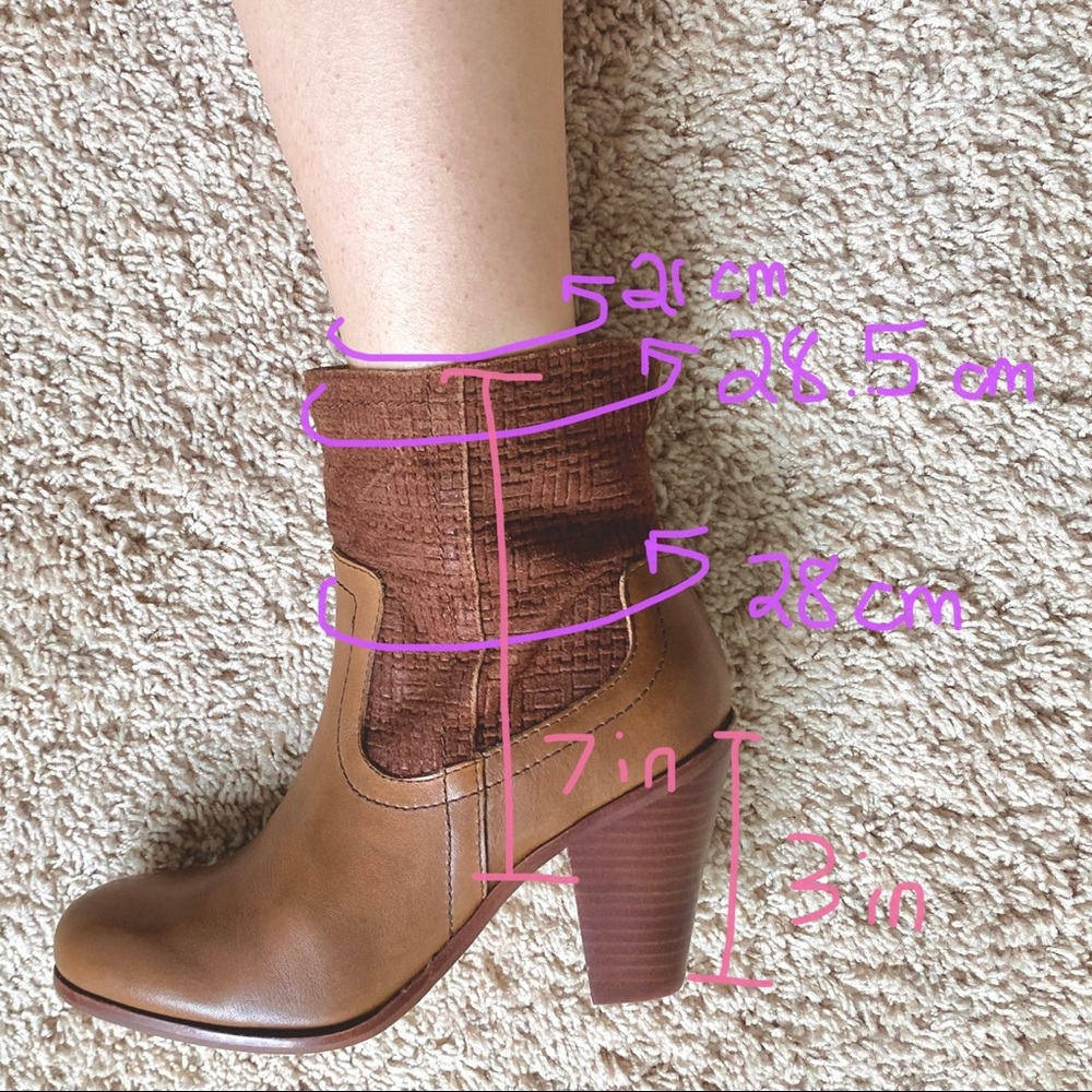 Corso Como | whiskey suede & leather western boots - Picture 9 of 9